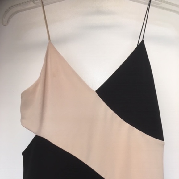 ALICE + OLIVIA Black Aurora Cut Out Dress Sz 4 EUC - Picture 5 of 11